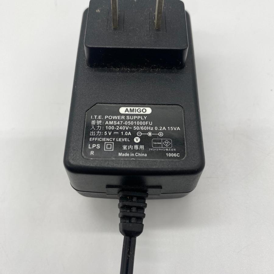 Amigo AMS47-0501000FU ACアダプター 5V 1.0A -c429 : GrunSound