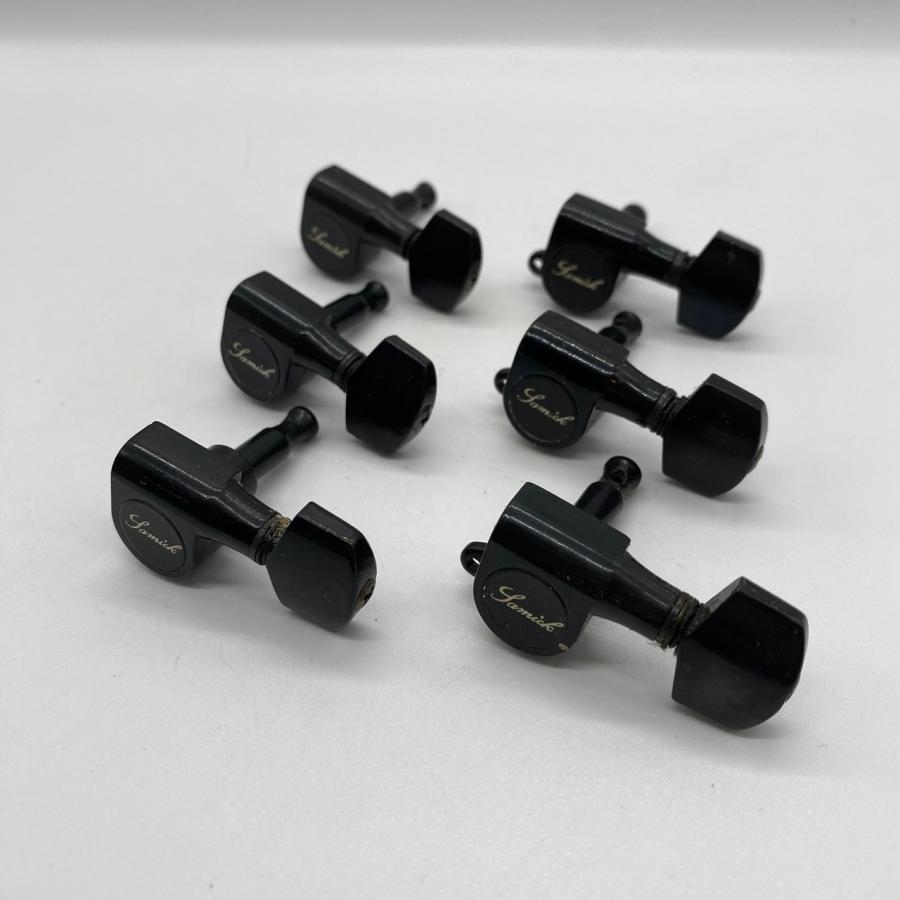 Samick エレキギター用 ブラック ロトマチックペグ パーツ Samick エレキギター用 ブラック ロトマチックペグ パーツ