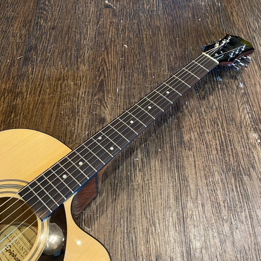 Epiphone AJ-100 TL 希少ブルー オイル漬け牛骨ナット ケース付 21070-3.jpg