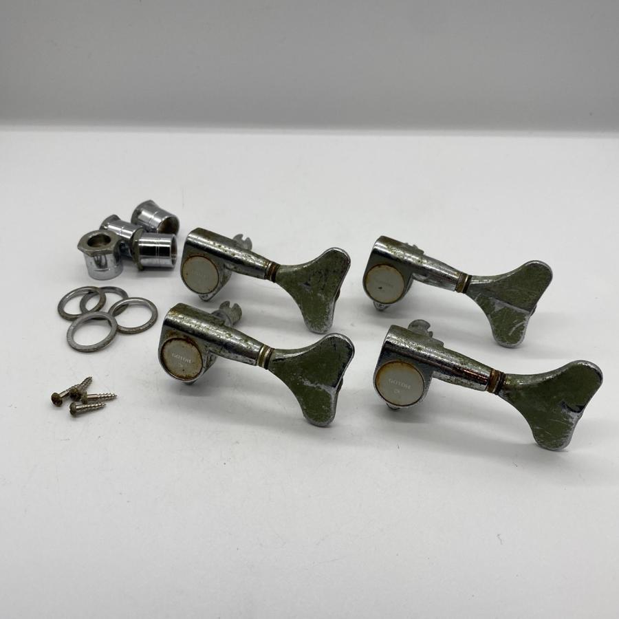 Gotoh エレキベース用 クローム ロトマチックペグ パーツ 糸巻き