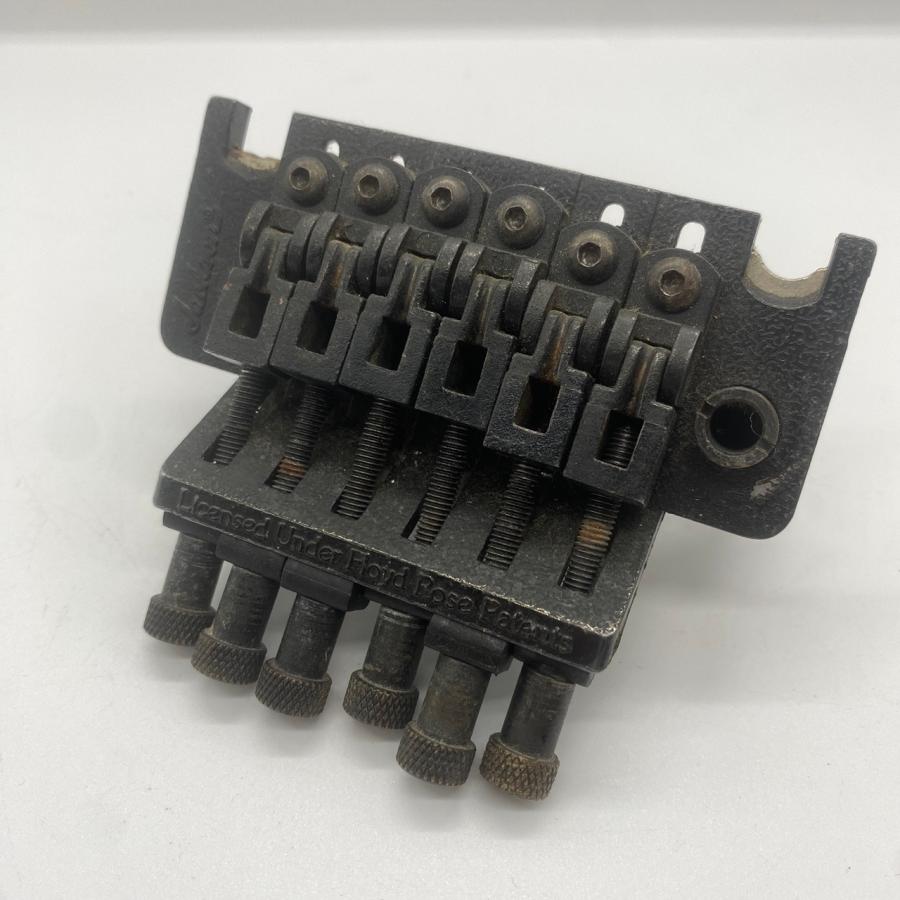 Jackson エレキギター用 ブラックブリッジ Licensed Under Floyd Rose