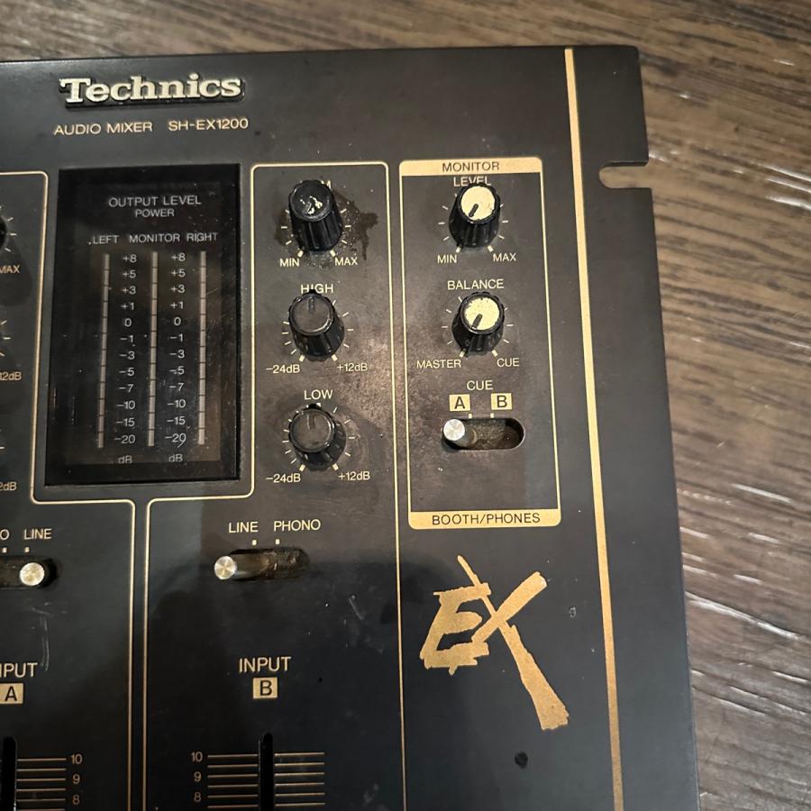 Technics SH-EX1200 テクニクス オーディオミキサー -d063 Technics SH-EX1200 テクニクス オーディオミキサー -d063