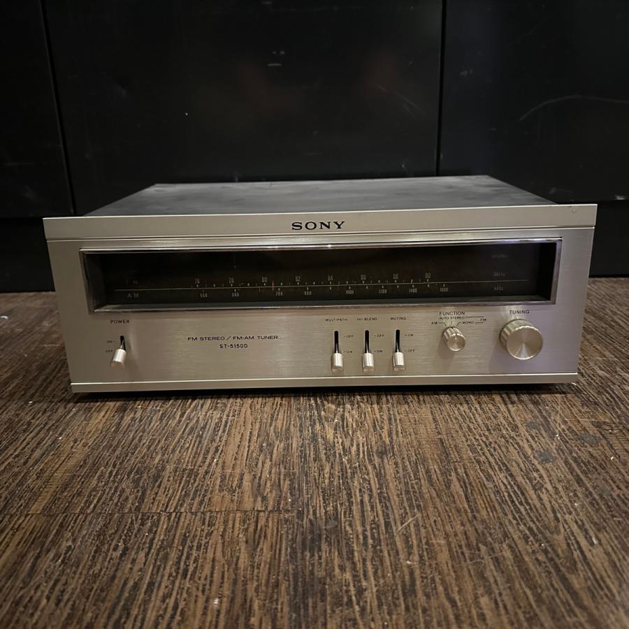 美品SONY ST-5150D FMステレオFM-AMチューナー SONY（ソニー） Sony ST-5150D 1975年製 AM/FM チューナー ラジオ