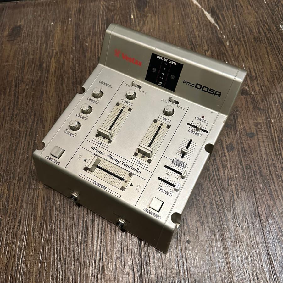 vestax PMC005A ビンテージ　ミキサー　ベスタクス Vestax（ベスタクス） Vestax PMC-005A ヴェスタクス DJミキサー -d178