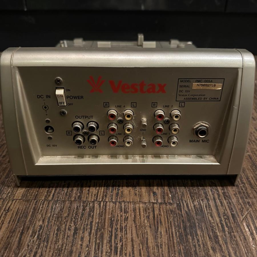 vestax PMC005A ビンテージ　ミキサー　ベスタクス Vestax（ベスタクス） Vestax PMC-005A ヴェスタクス DJミキサー -d178