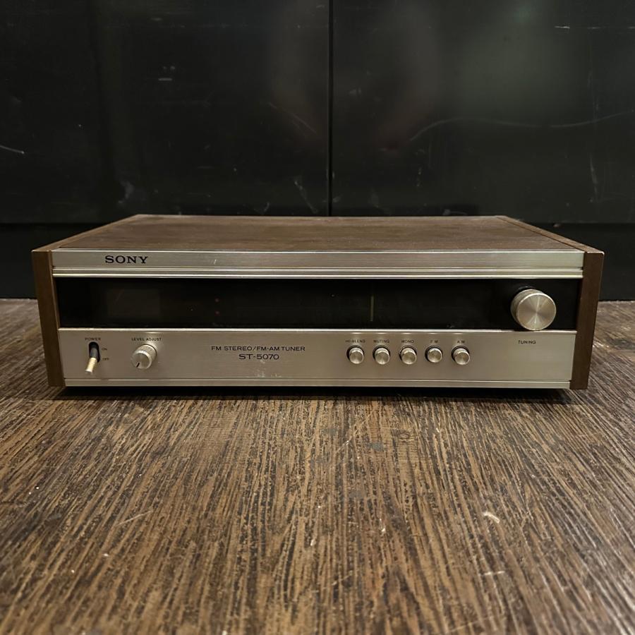 SONY（ソニー） Sony ST-5070 1975年製 AM/FM チューナー ラジオ -d213