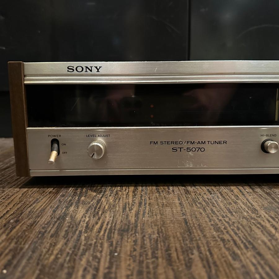 SONY（ソニー） Sony ST-5070 1975年製 AM/FM チューナー ラジオ -d213