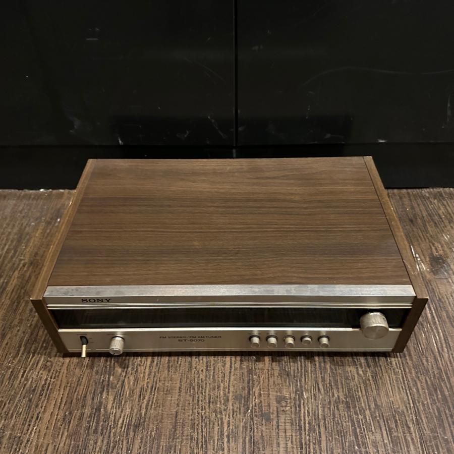 BX01早い者勝ち✨SONY ステレオFM AMチューナー 昭和レトロ SONY（ソニー） Sony ST-5070 1975年製 AM/FM チューナー ラジオ -d213