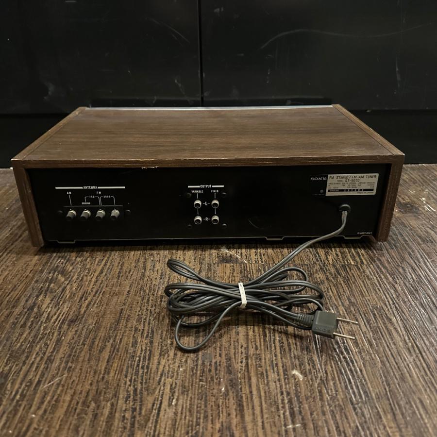 SONY（ソニー） Sony ST-5070 1975年製 AM/FM チューナー ラジオ -d213