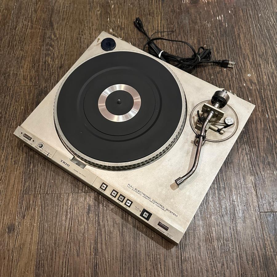 ケンウッド Trio KP-F500 レコードプレーヤー 1970年代 ターンテーブル