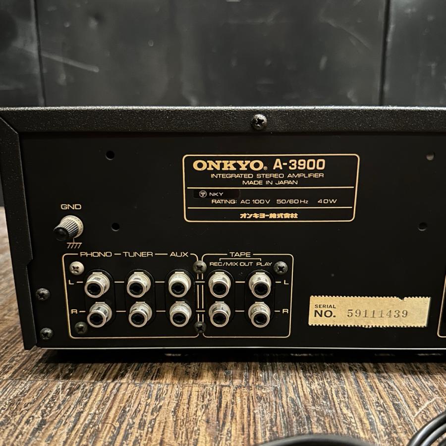 ONKYO Onkyo A-3900 1979年製 オンキョー マイクミキシング