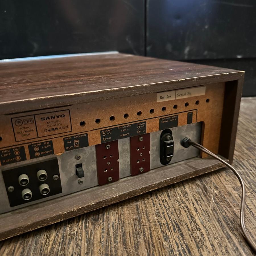 サンヨー　OTTO FM/AM ステレオチューナー SANYO Sanyo Otto DC-45X AM/FM チューナー サンヨー -d466