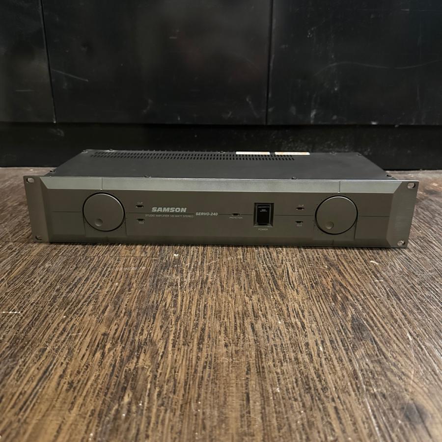 Samson Servo-240 Power Amplifier パワーアンプ サムスン -d484