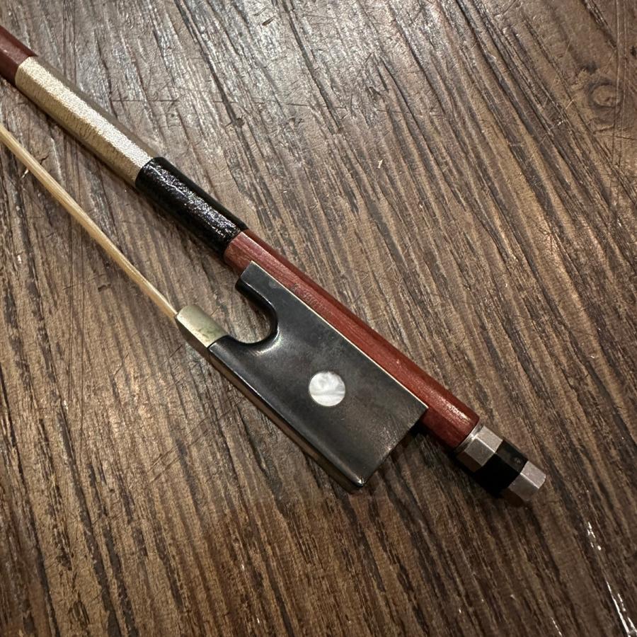 K.Sugito バイオリン弓 4/4 Violin ブラジルウッド 74cm 58g 杉藤