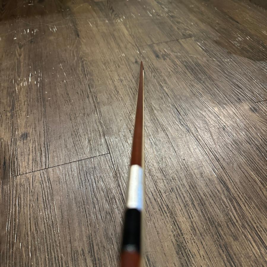 K.Sugito バイオリン弓 4/4 Violin ブラジルウッド 74cm 58g 杉藤