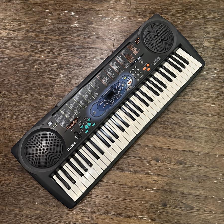 鍵盤楽器 CASIO LK-35 H.I.K.A.R.I NAVIGATION CASIO（カシオ） Casio LK-35 Keyboard キーボード 単三電池駆動 -d578