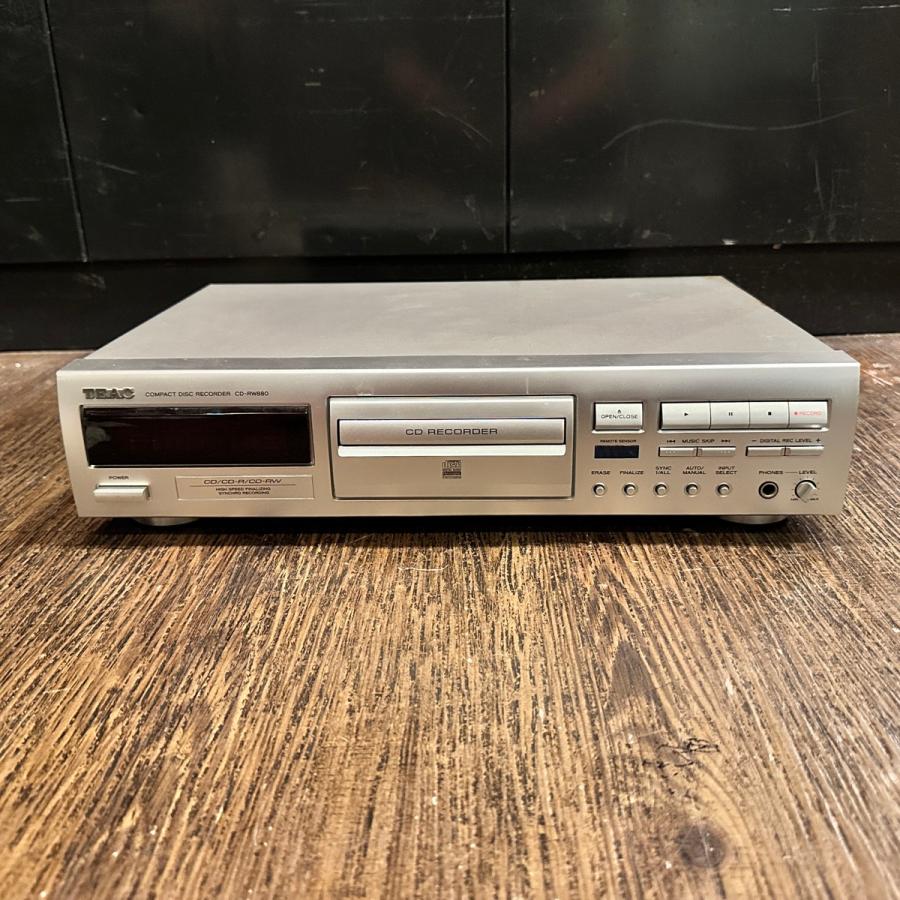 【動作品・美品】CDレコーダー　TEAC　CD-RW880 CD-RW880｜TEAC CDレコーダー CD-RW880【中古品】｜中古品｜修理