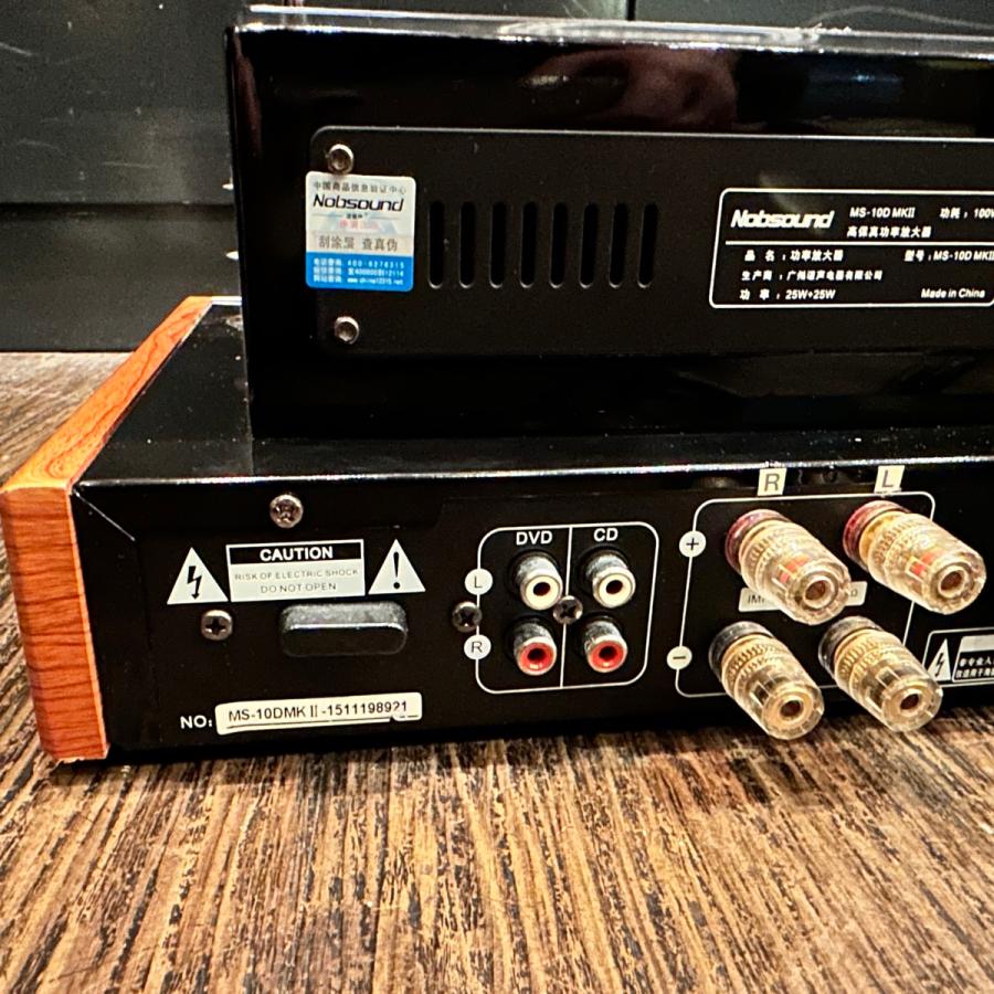 Nobsound MS-10DMKII プリメインアンプ 真空管 ノブサウンド -d643