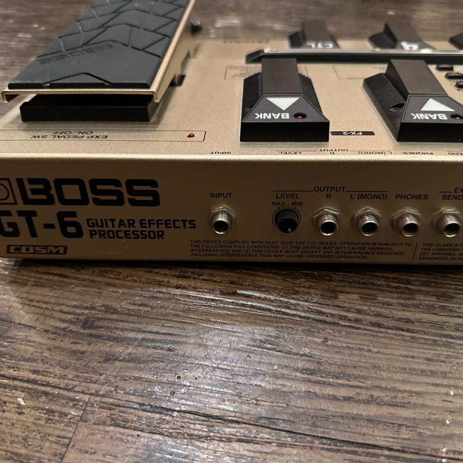 BOSS（ボス） Boss GT-6 エレキギター用 マルチエフェクター 純正
