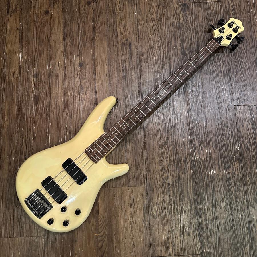 Ibanez ROADSTAR II エレキベース アイボリー Used Ibanez ROADSTAR II JAPAN Bass Guitar Yellow 4-String
