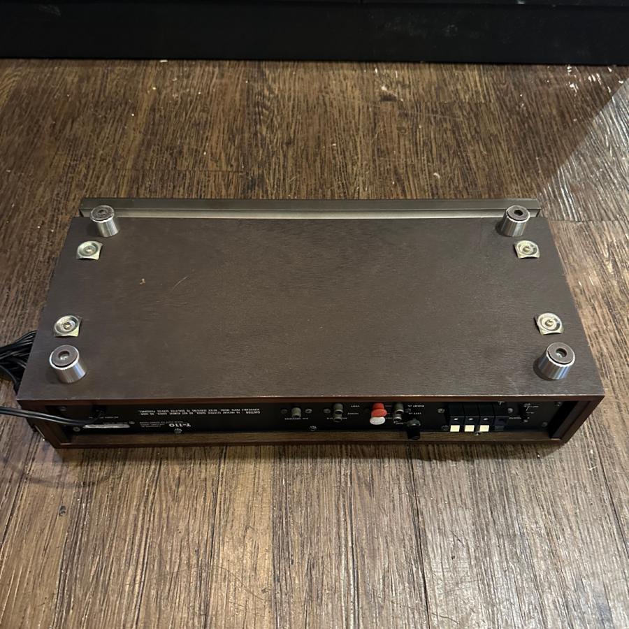 LUXMAN ラックスマン　T-110 FMチューナー LUXMAN ラックスマン T-110 FMステレオチューナー : オマツリ