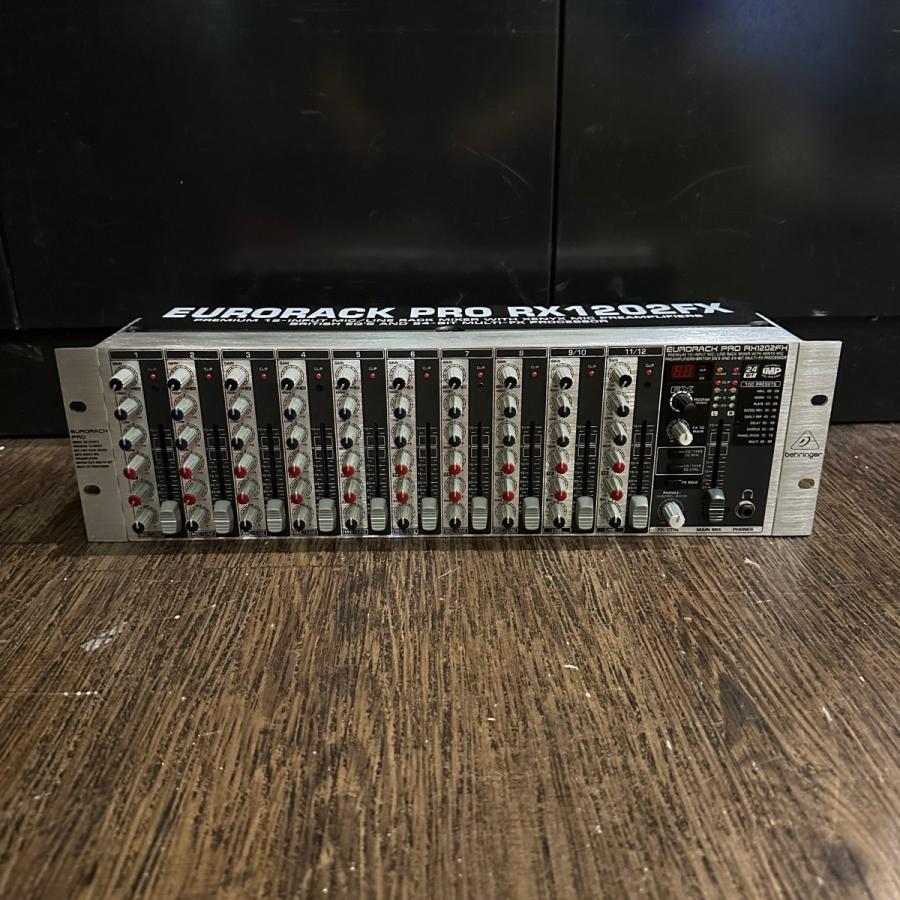 Beheringer RX1202FX 3U 12ch ライン レコーディング 音響機器
