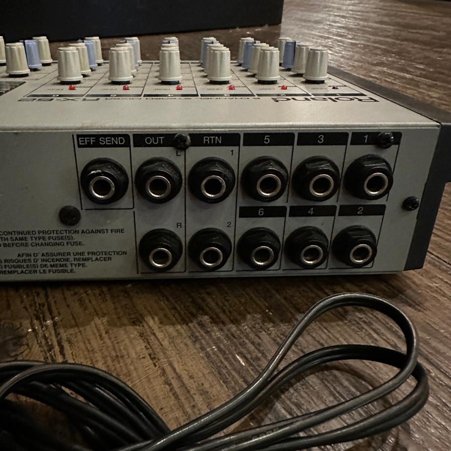 配信機器・PA機器・レコーディング機器 Tinh ローランド（Roland） Roland RX-62 ステレオアナログミキサー 6ch