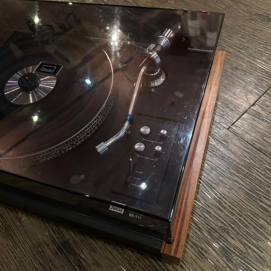 SANSUI（サンスイ） SANSUI SR-717 レコードプレーヤー ダイレクト 