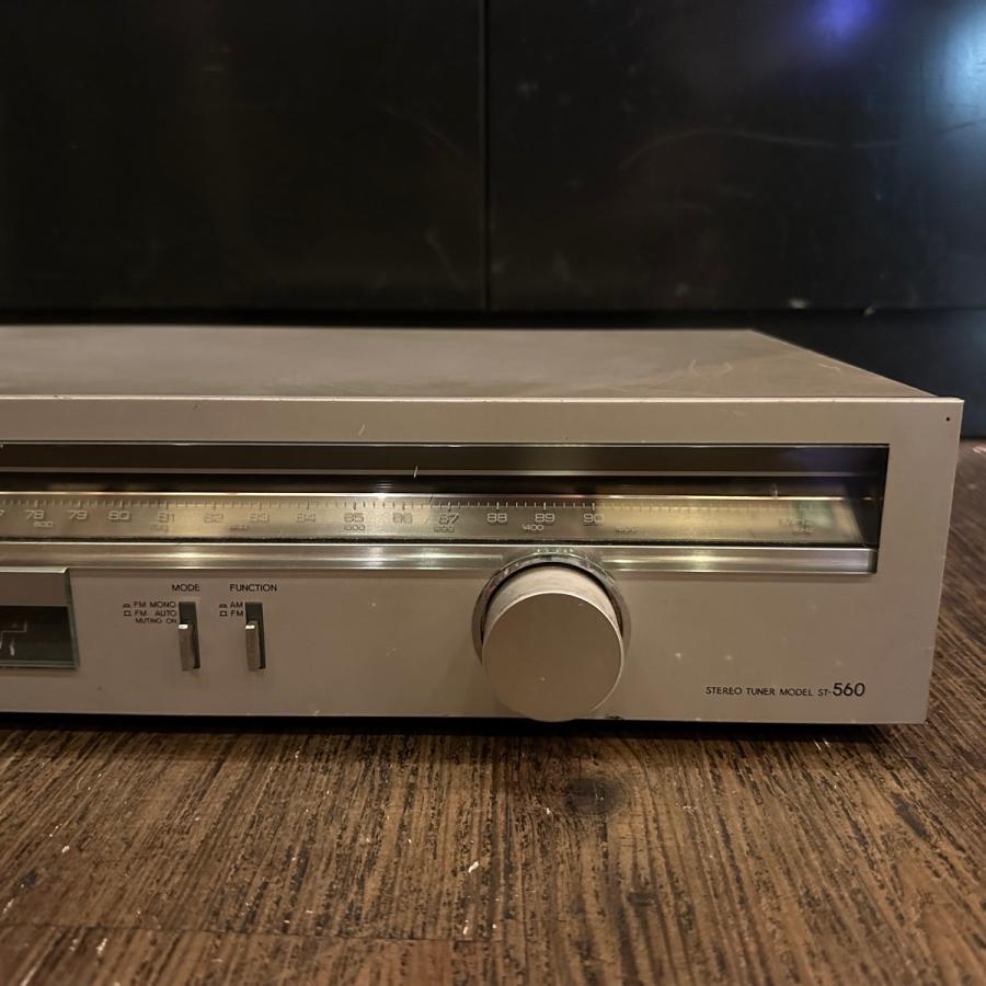 Aurex TOSHIBA ST-560 FM/AM チューナー 昭和レトロ 東芝 オーレックス