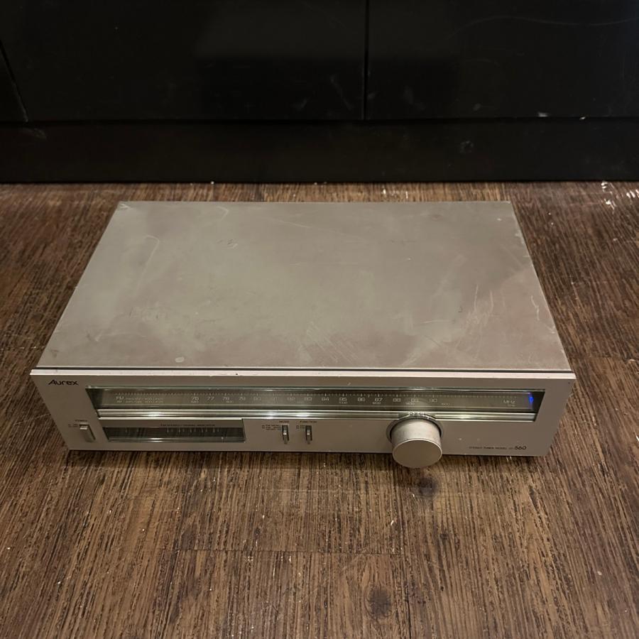 Aurex TOSHIBA ST-560 FM/AM チューナー 昭和レトロ 東芝 オーレックス