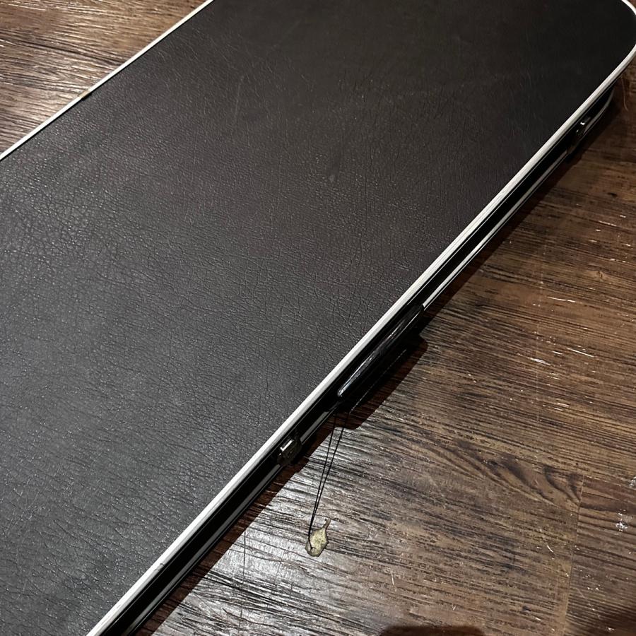 エレキベース用 ハードケース ブラック 鍵付き ビンテージ -e106