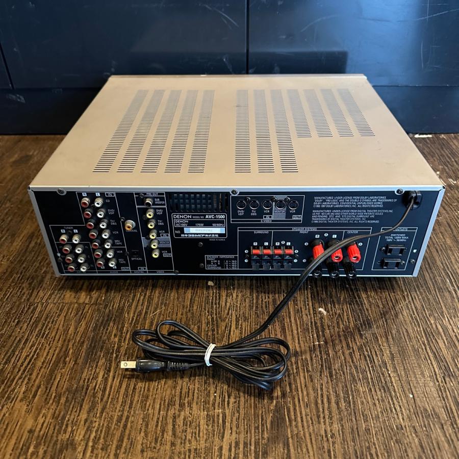 DENON Denon AVC-1500 AVアンプ デノン -e340 : GrunSound Yahoo DENON Denon AVC-1500 AVアンプ デノン -e340 : GrunSound Yahoo