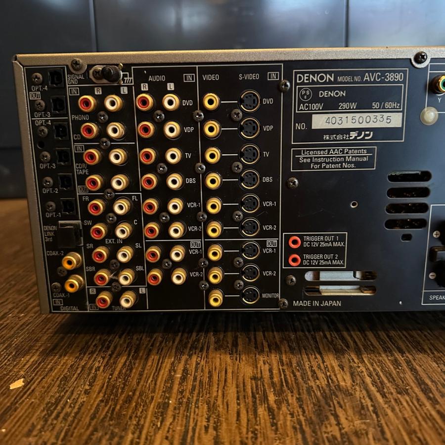DENON（デノン） Denon AVC-3890 AVアンプ -e341 : GrunSound Yahoo!店