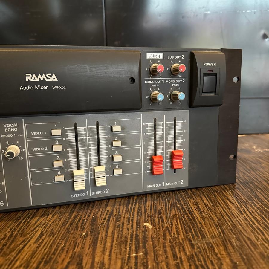Panasonic Ramsa WR-X02 パナソニック ラムサ ミキサー -e345 Panasonic Ramsa WR-X02 パナソニック ラムサ ミキサー -e345