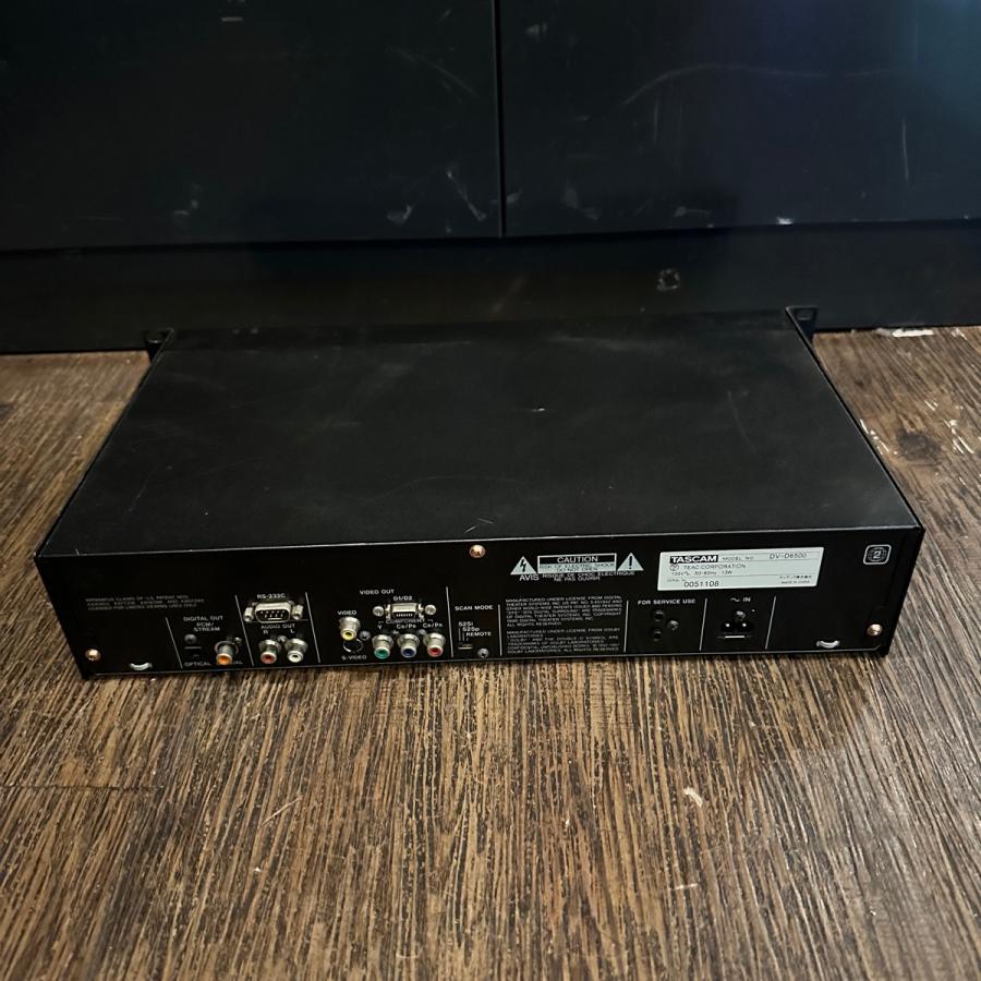 Tascam DV-D6500 DVDプレーヤー タスカム -e348_3