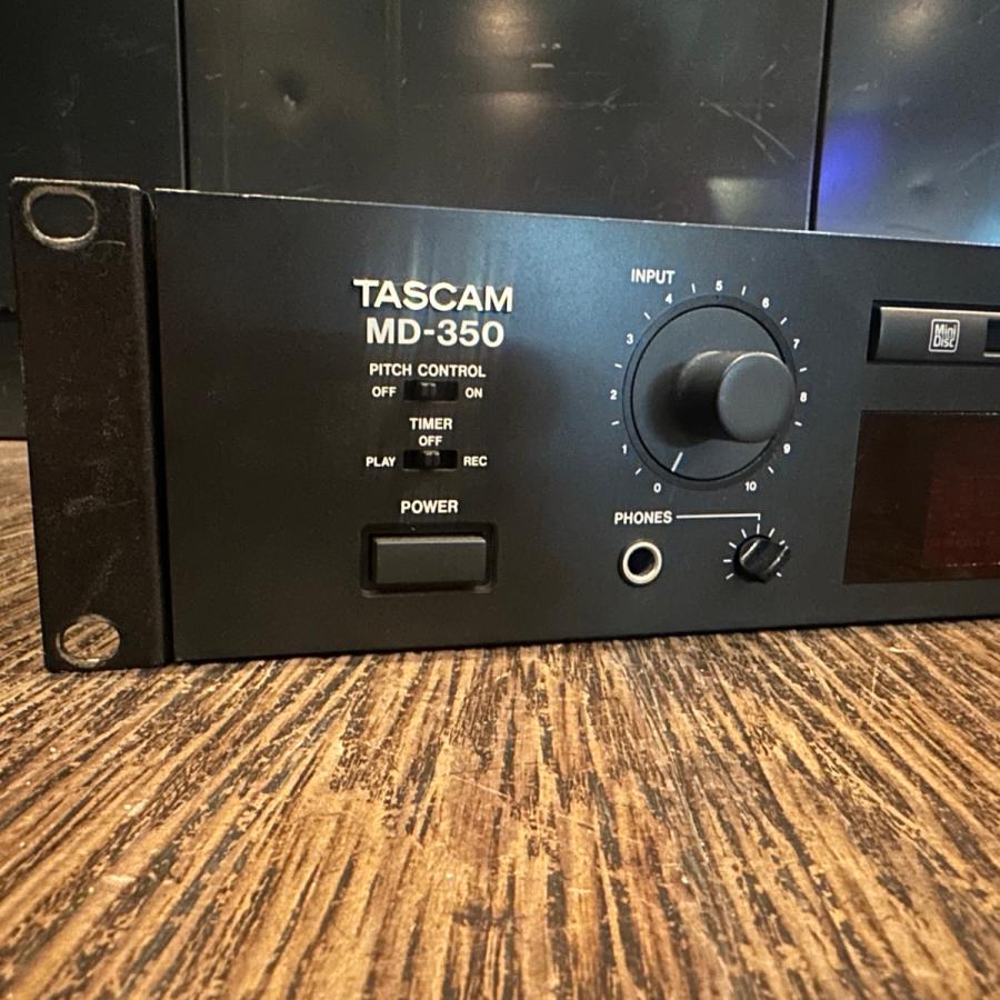 TASCAM Tascam MD-350 業務用 MDレコーダー タスカム -e350 TASCAM Tascam MD-350 業務用 MDレコーダー タスカム -e350