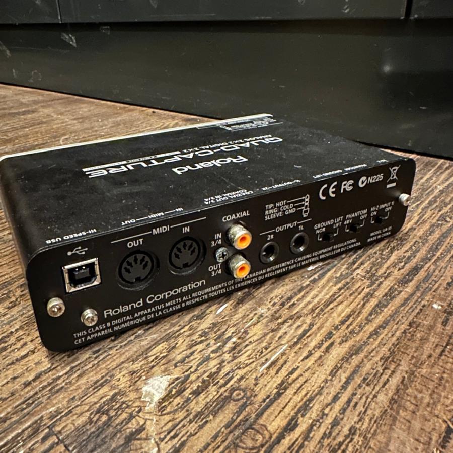 ローランド Roland Quad-Capture オーディオインターフェイス ローランド Roland Quad-Capture オーディオインターフェイス