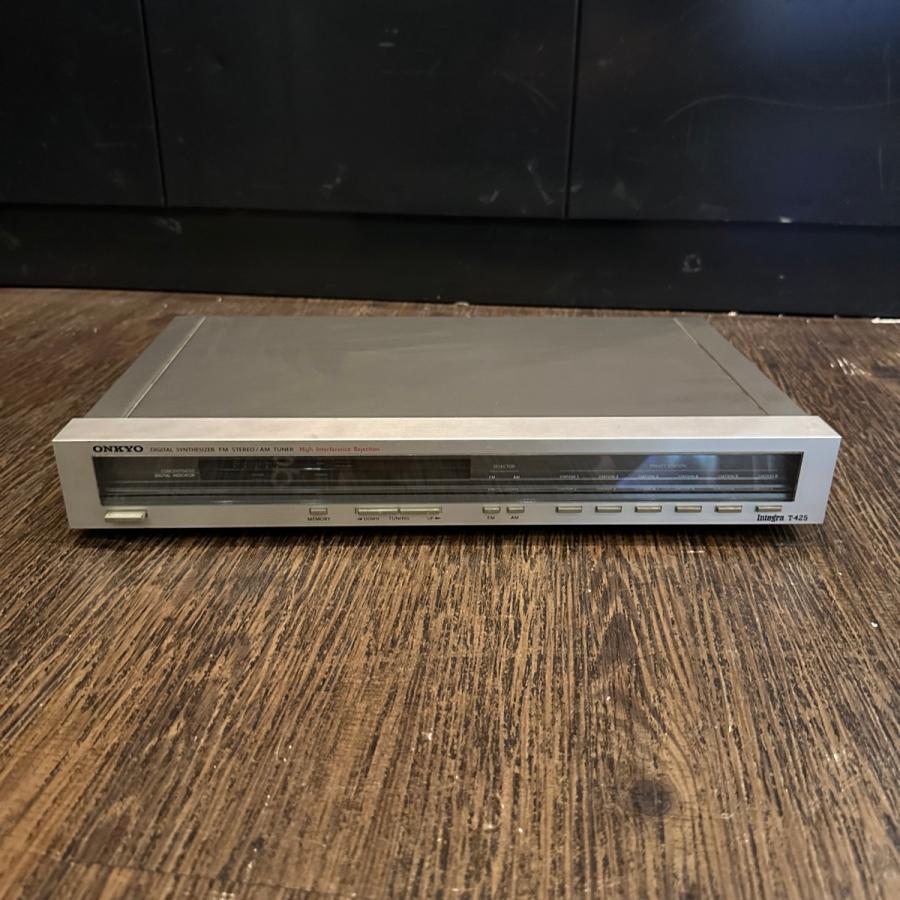ONKYO Onkyo Integra T-425 オンキョー ラジオチューナー -e600 ONKYO Onkyo Integra T-425 オンキョー ラジオチューナー -e600