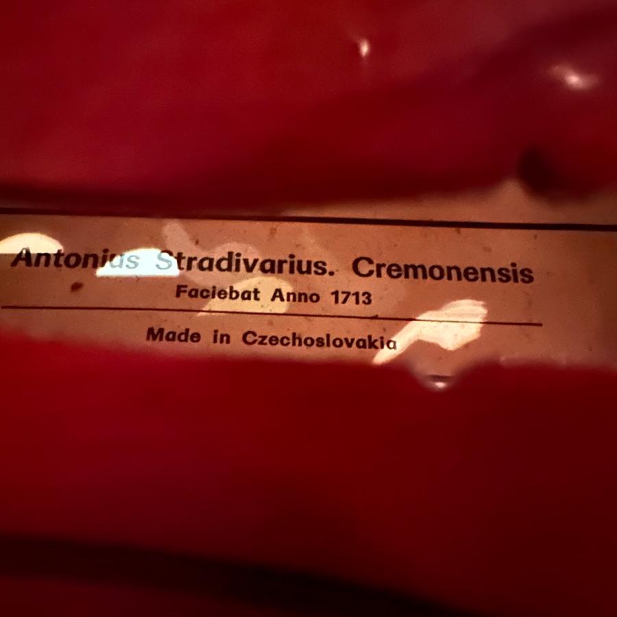 Violin Antonius Stradivarius Cremonensis Faciebat Anno 1713