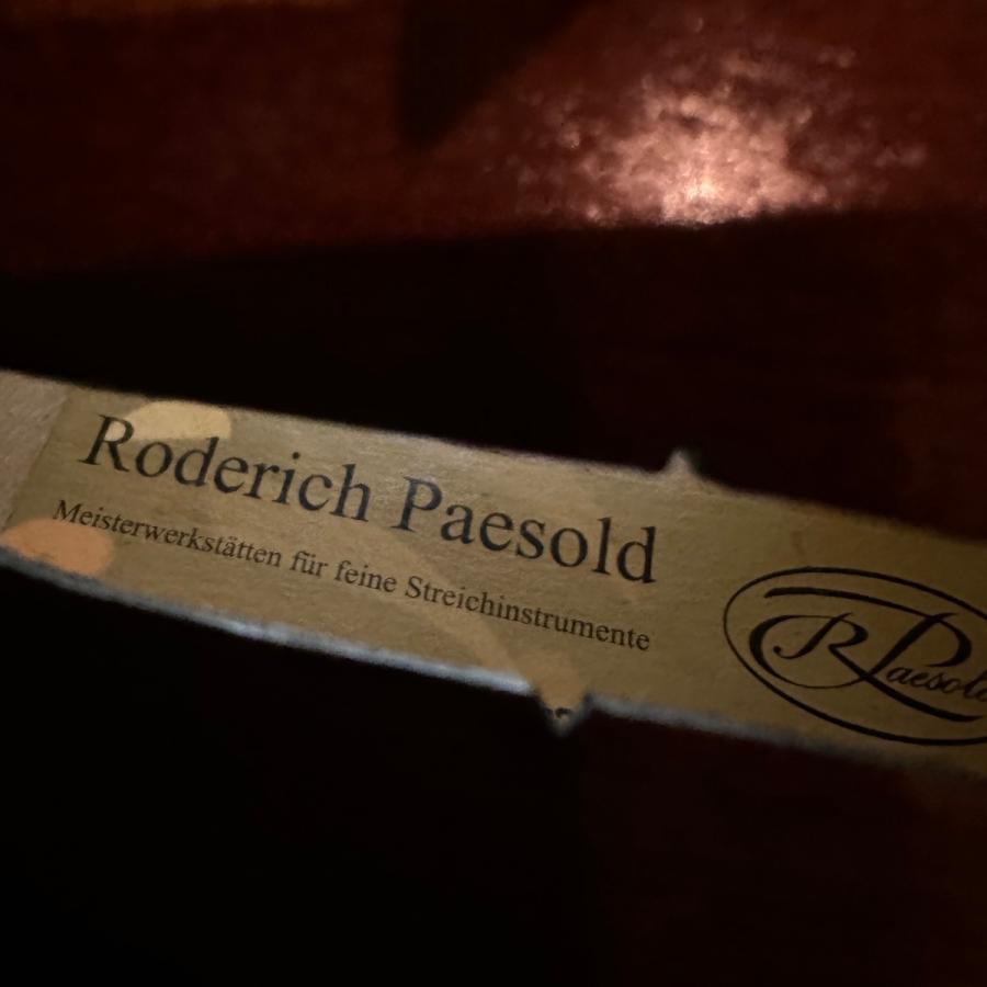 Roderich Paesold PA802J ローデリヒ・ペゾルト 4/4 Violin Roderich Paesold PA802J ローデリヒ・ペゾルト 4/4 Violin