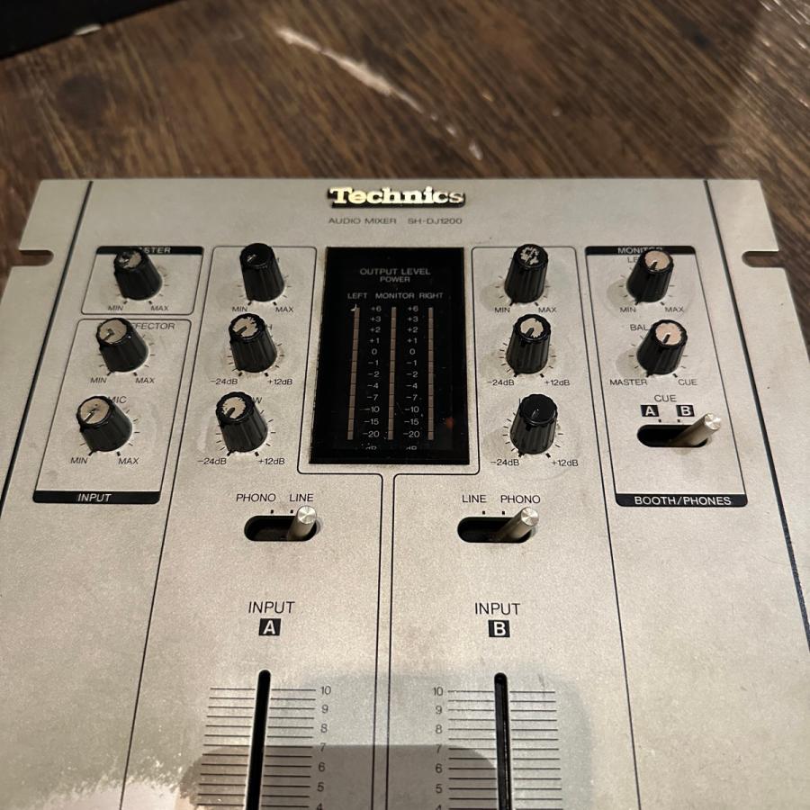 Technics SH-DJ1200 テクニクス DJミキサー -e883 : GrunSound Technics SH-DJ1200 テクニクス DJミキサー -e883 : GrunSound