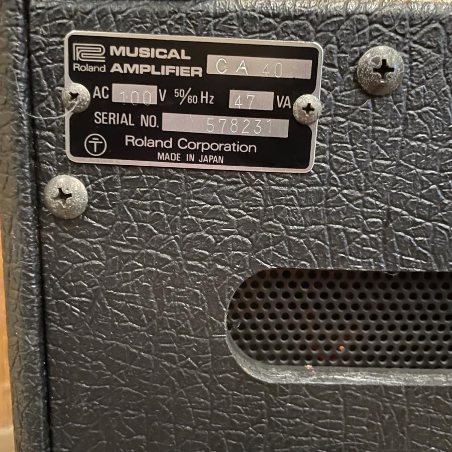 ローランド Roland CA-40 ギターアンプ -GrunSound-f008 ローランド Roland CA-40 ギターアンプ -GrunSound-f008