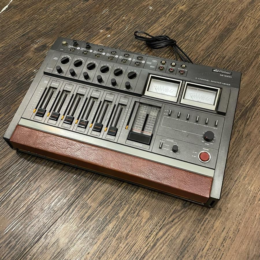 1142 VICTOR MI-5000 6chオーディオミキサー 動作品 Victor MI-5000 ヴィクター ミキサー -GrunSound-f034- : GrunSound