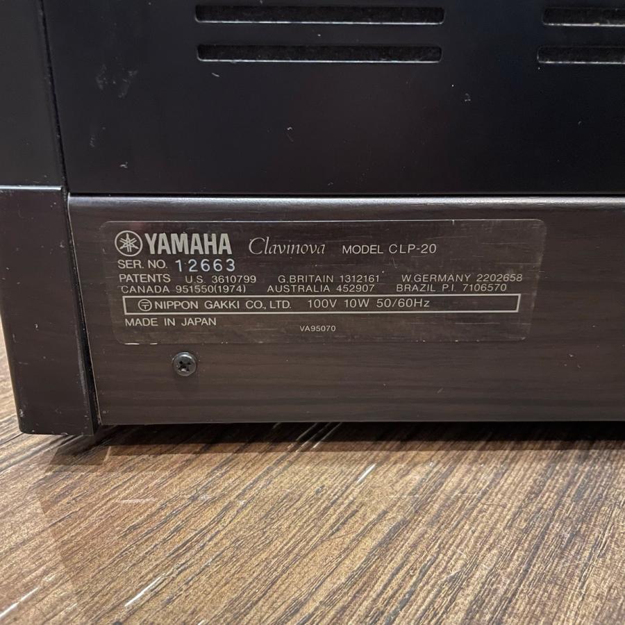 YAMAHA（ヤマハ） YAMAHA CLP-20 Clavinova Keyboard 電子ピアノ