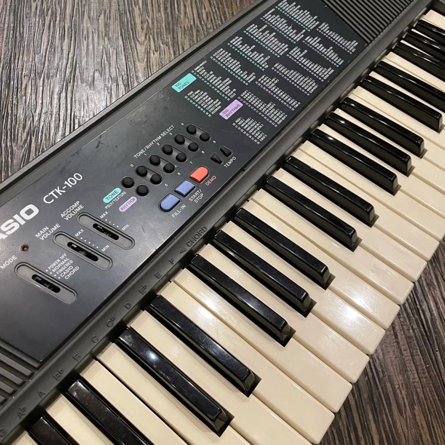 CASIO CTK-100 Keyboard カシオ ミニキーボード -GrunSound-f194 CASIO CTK-100 Keyboard カシオ ミニキーボード -GrunSound-f194