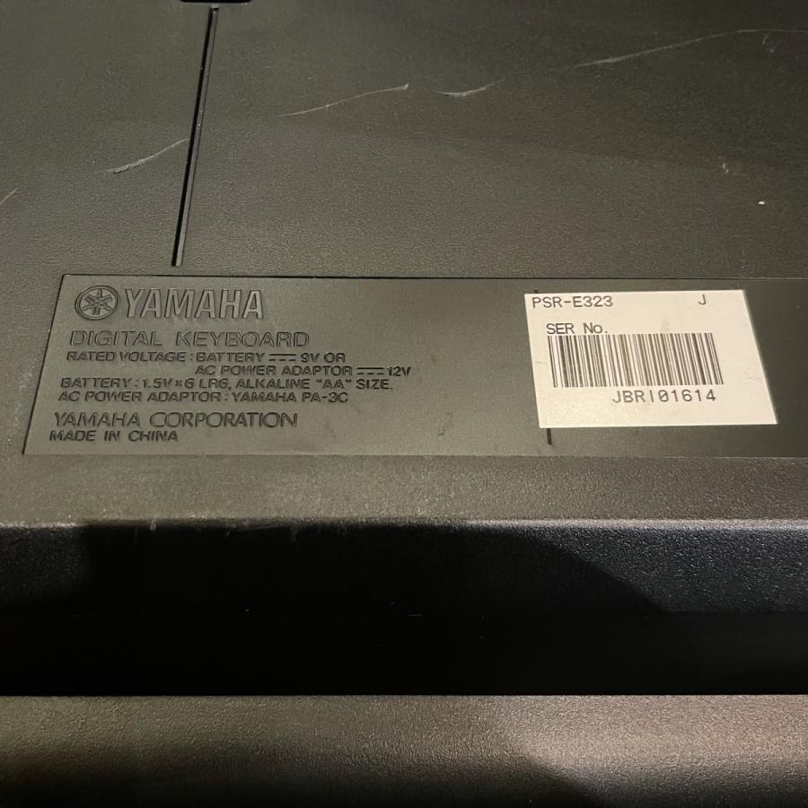 YAMAHA ヤマハ PSR-E323 電子ピアノ 61鍵 YAMAHA Yamaha PSR-E323 キーボード 電子ピアノ ヤマハ 61鍵