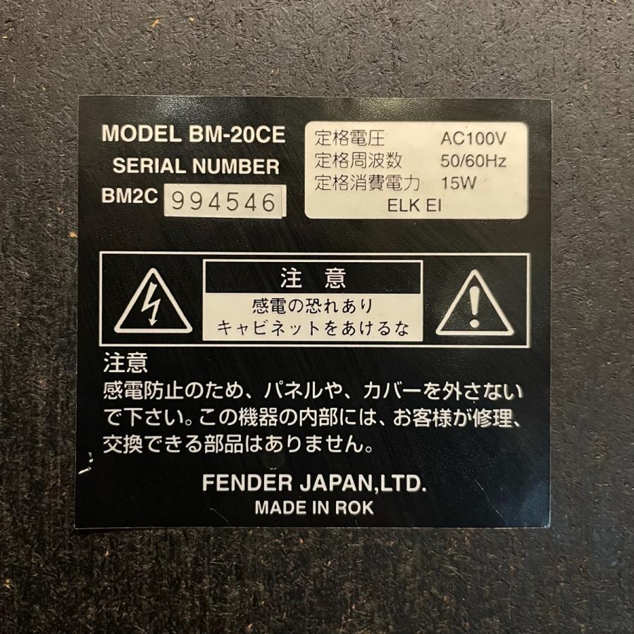 Fender BM-20CE Bassman Bass Amplifier フェンダー ベース