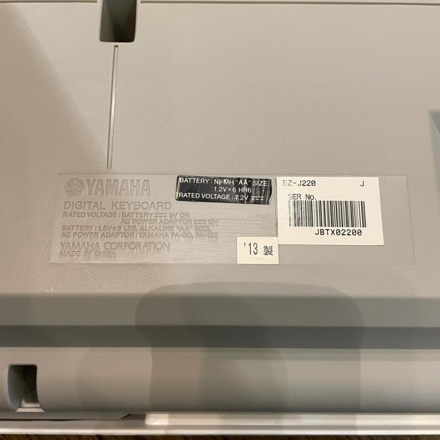 YAMAHA（ヤマハ） Yamaha EZ-J220 Keyboard キーボード 現状品