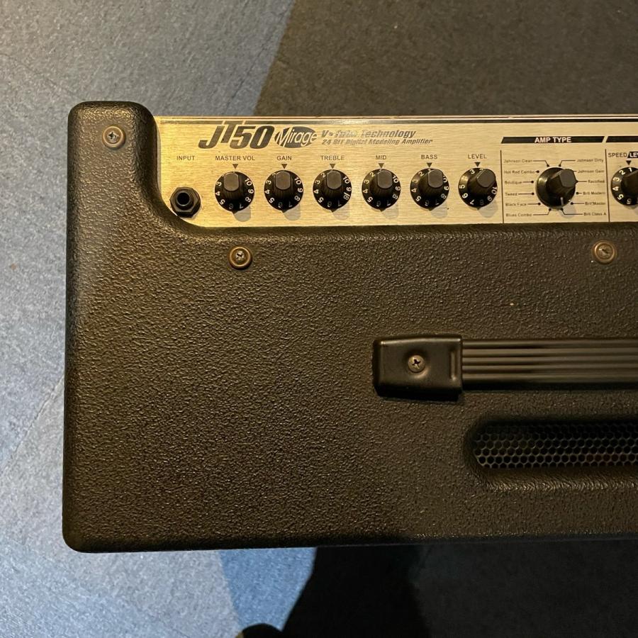【値下げ中】中ギターアンプ、ジョンソンJT-50、フットコントローラ付 Johnson Amplication JT-50 Guitar Amplifier ジョンソン ギターアンプ