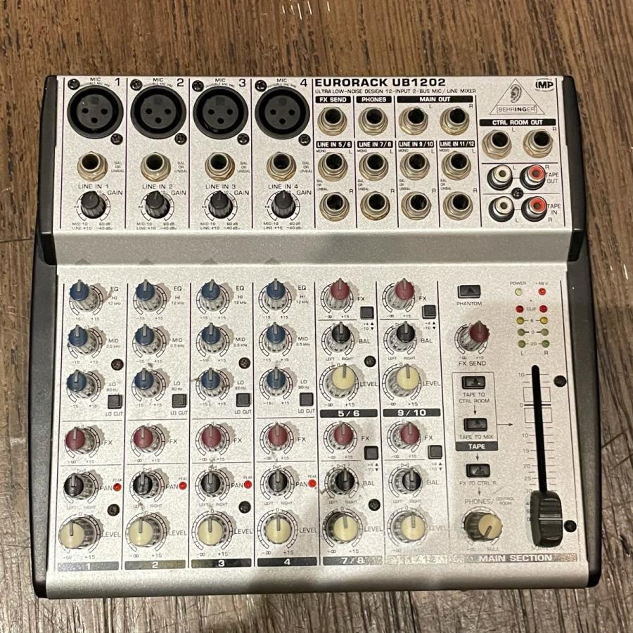 BEHRINGER UB1204-FX-PRO【通電確認のみ・ジャンク】 Amazon.com: Behringer EURORACK UB1204-PRO Ultra-Low Noise